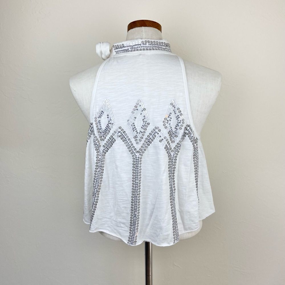 Free People Glitter City Sequin Tank - Picture 6 of 7